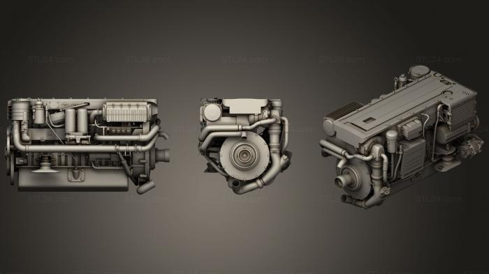 Vehicles (Yacht Engine 2, CARS_0037) 3D models for cnc